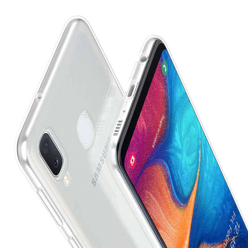 Galaxy A20E Kılıf Zore Süper Silikon Kapak - 2