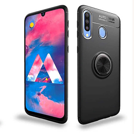 Galaxy A20S Kılıf Zore Ravel Silikon Kapak - 7