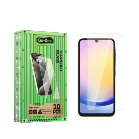 Galaxy A25 Go Des Parmak İzi Bırakmayan 9H Oleofobik Bom Glass Ekran Koruyucu 10lu Paket - 2