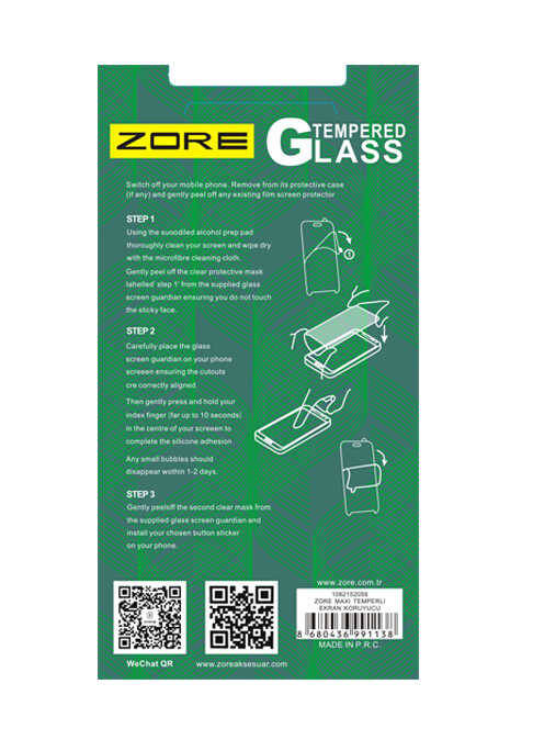 Galaxy A3 2016 Zore Maxi Glass Temperli Cam Koruyucu - 2