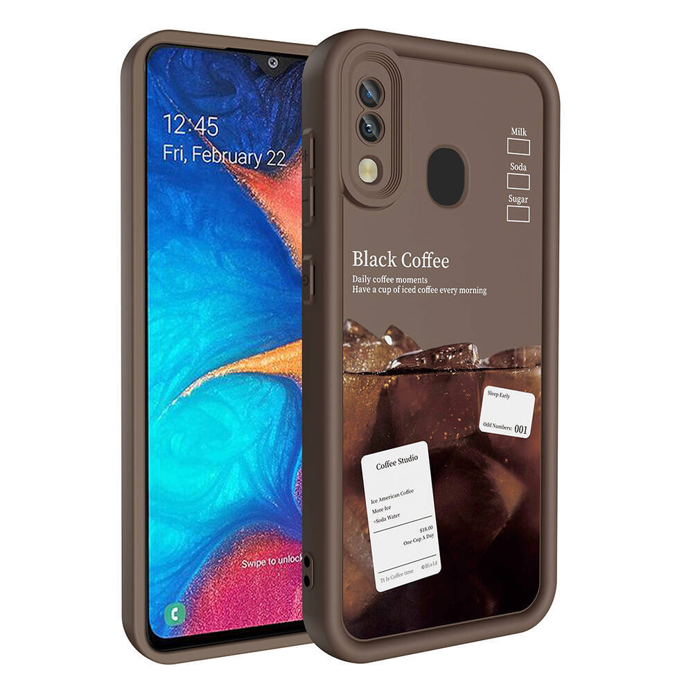 Galaxy A30 Kılıf Kamera Korumalı Baskılı Arka Yüzey Zore Klas Kapak - 5