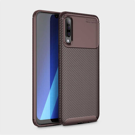 Galaxy A30S Kılıf Zore Negro Silikon Kapak - 1