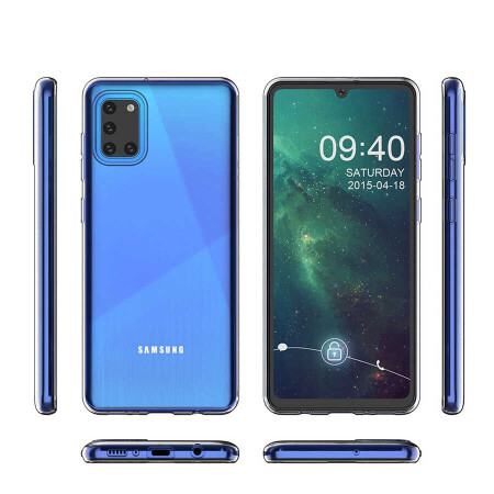 Galaxy A31 Kılıf Zore Süper Silikon Kapak - 7