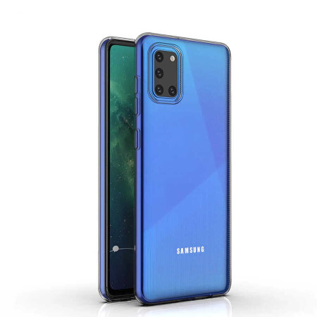 Galaxy A31 Kılıf Zore Süper Silikon Kapak - 11