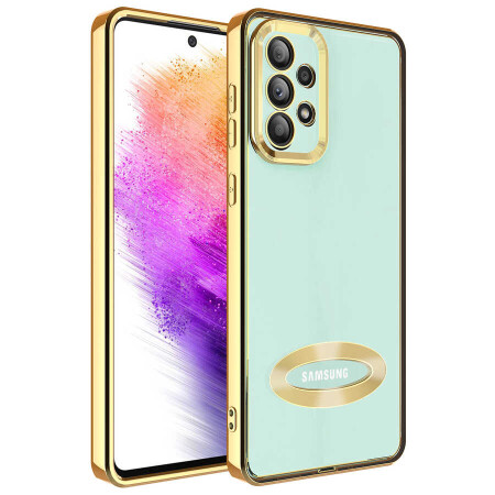 Galaxy A32 4G Kılıf Kamera Korumalı Logo Gösteren Zore Omega Kapak - 3