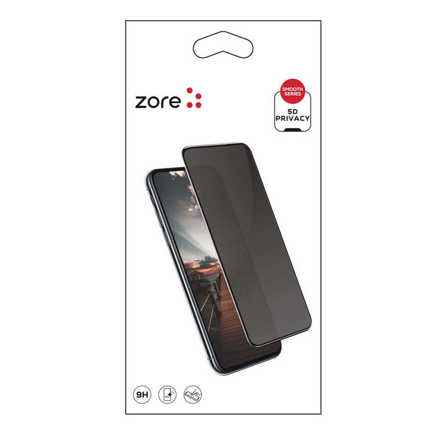 Galaxy A51 Zore New 5D Privacy Temperli Ekran Koruyucu - 1