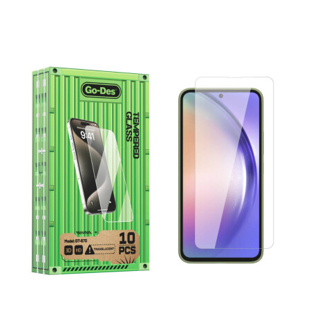 Galaxy A54 Go Des Parmak İzi Bırakmayan 9H Oleofobik Bom Glass Ekran Koruyucu 10lu Paket - 2