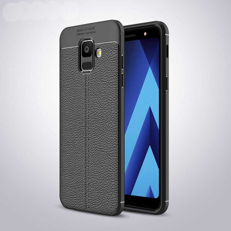 Galaxy A6 2018 Kılıf Zore Niss Silikon Kapak - 4