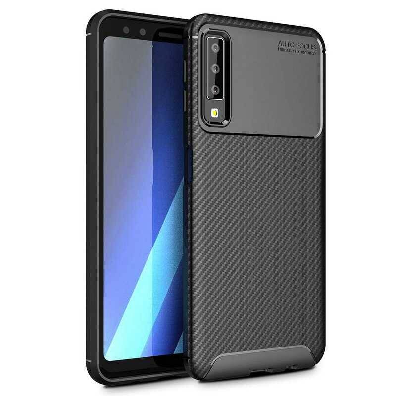 Galaxy A7 2018 Kılıf Zore Negro Silikon Kapak - 3