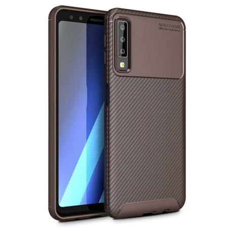 Galaxy A7 2018 Kılıf Zore Negro Silikon Kapak - 1