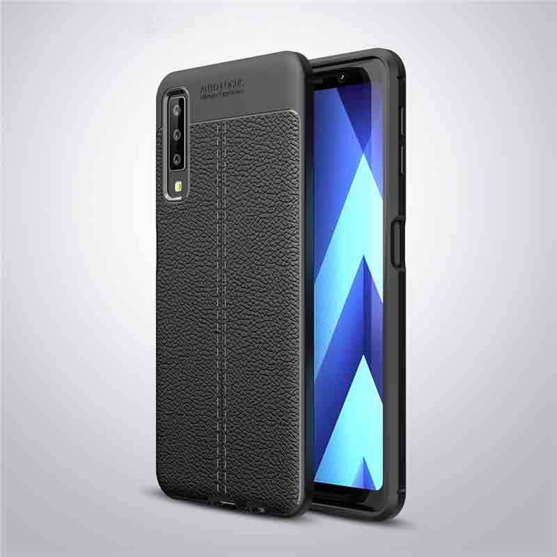 Galaxy A7 2018 Kılıf Zore Niss Silikon Kapak - 4