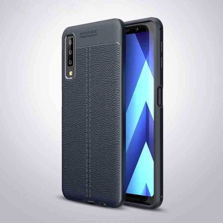 Galaxy A7 2018 Kılıf Zore Niss Silikon Kapak - 1