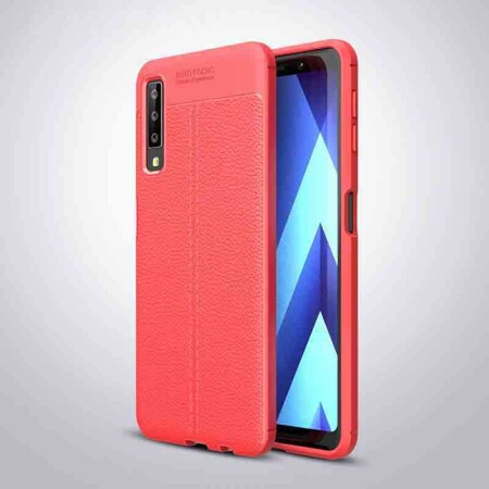 Galaxy A7 2018 Kılıf Zore Niss Silikon Kapak - 3