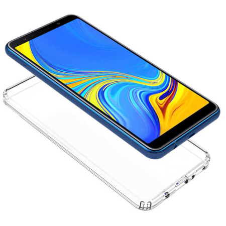 Galaxy A7 2018 Kılıf Zore Nitro Anti Shock Silikon - 5