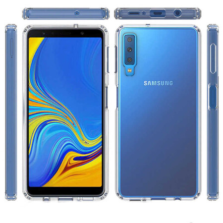 Galaxy A7 2018 Kılıf Zore Nitro Anti Shock Silikon - 1