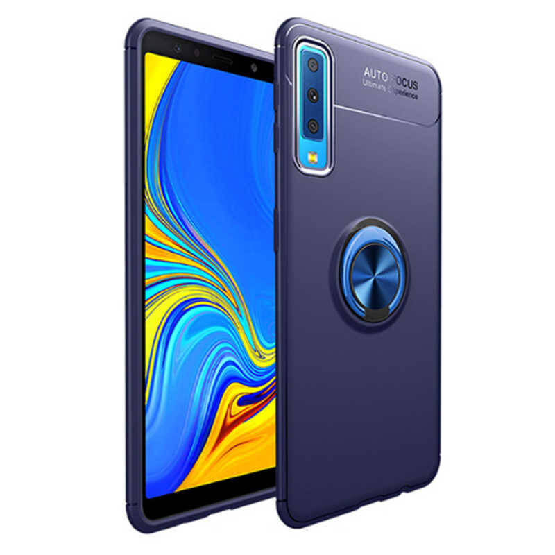 Galaxy A7 2018 Kılıf Zore Ravel Silikon Kapak - 16