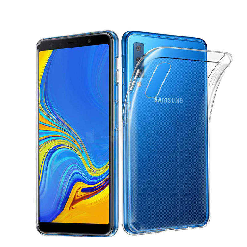 Galaxy A7 2018 Kılıf Zore Süper Silikon Kapak - 1