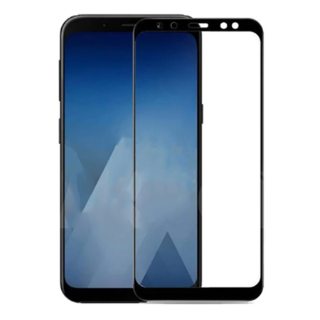 Galaxy A7 2018 Zore Kenarları Kırılmaya Dayanıklı Cam Ekran Koruyucu - 3