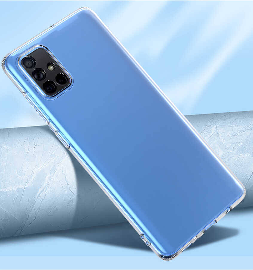 Galaxy A71 Kılıf Zore Kamera Korumalı Süper Silikon Kapak - 6