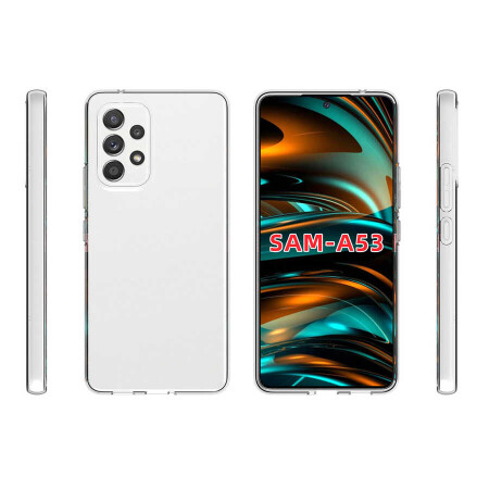 Galaxy A73 Kılıf Zore Süper Silikon Kapak - 3