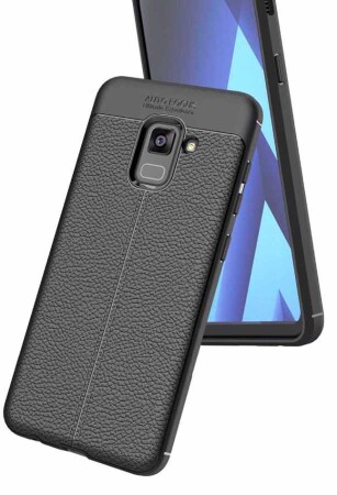 Galaxy A8 2018 Kılıf Zore Niss Silikon Kapak - 5