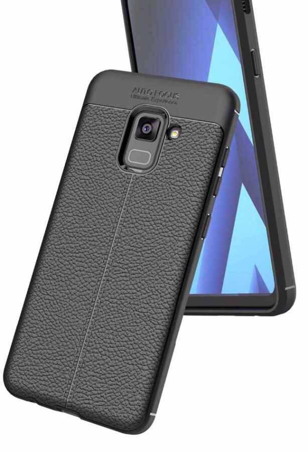 Galaxy A8 Plus 2018 Kılıf Zore Niss Silikon Kapak - 4