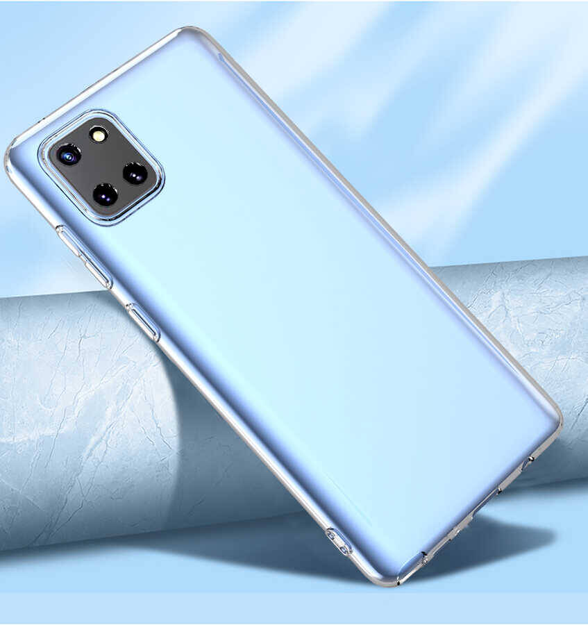 Galaxy A81 (Note 10 Lite) Kılıf Zore Kamera Korumalı Süper Silikon Kapak - 4