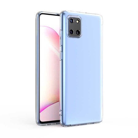 Galaxy A81 (Note 10 Lite) Kılıf Zore Kamera Korumalı Süper Silikon Kapak - 5