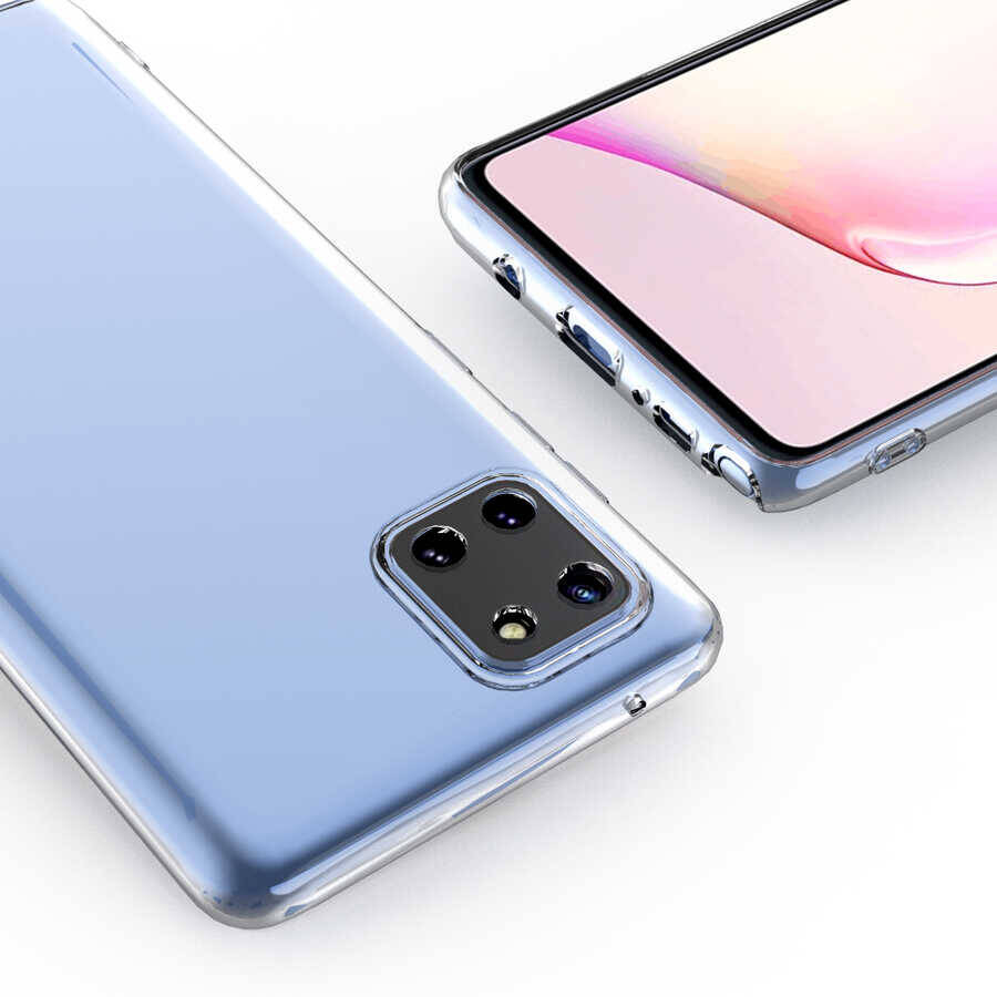 Galaxy A81 (Note 10 Lite) Kılıf Zore Kamera Korumalı Süper Silikon Kapak - 6