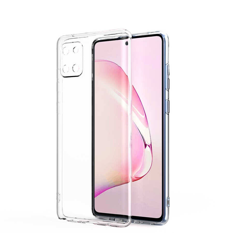 Galaxy A81 (Note 10 Lite) Kılıf Zore Kamera Korumalı Süper Silikon Kapak - 1