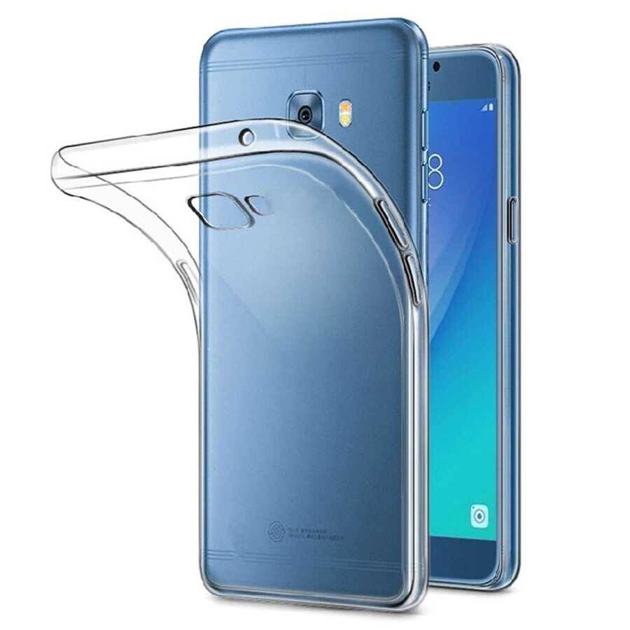 Galaxy C7 Kılıf Zore Kamera Korumalı Süper Silikon Kapak - 2