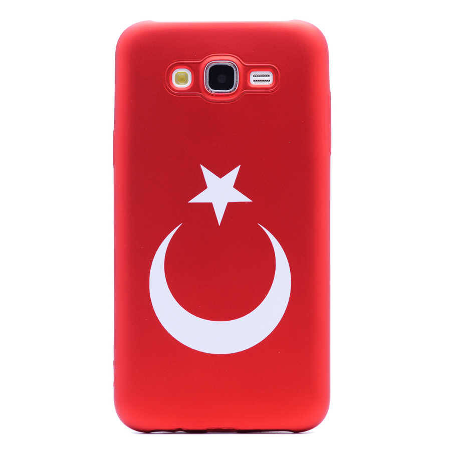 Galaxy J2 Kılıf Zore Bayrak Silikon - 1