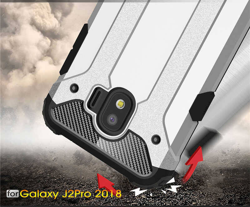 Galaxy J2 Pro 2018 Kılıf Zore Crash Silikon Kapak - 8