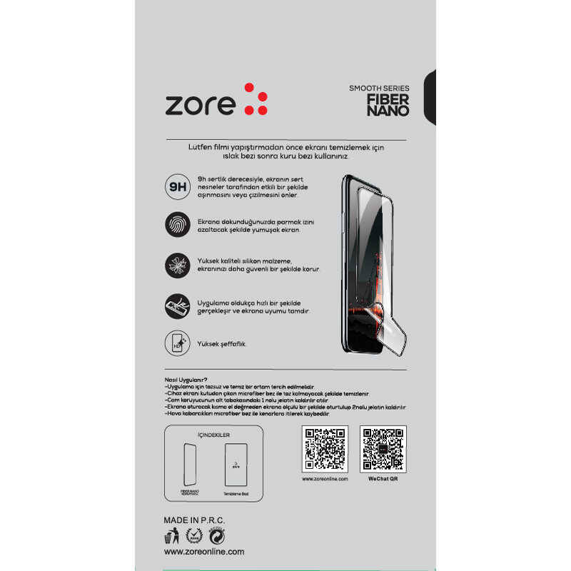 Galaxy J330 Pro Zore Fiber Nano Ekran Koruyucu - 5