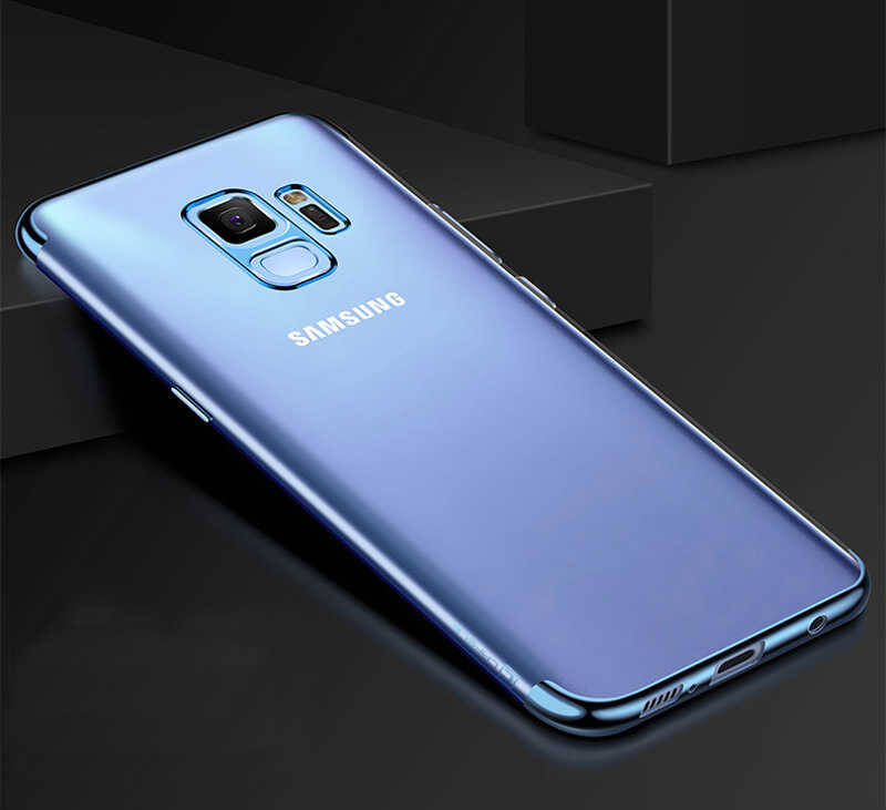 Galaxy J6 Kılıf Zore Dört Köşeli Lazer Silikon Kapak - 4