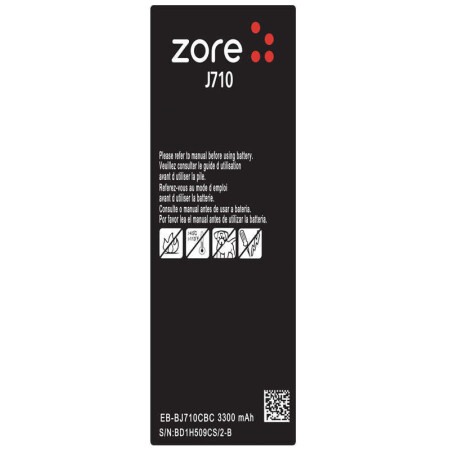 Galaxy J7 2016 Zore 3300 Mah A Kalite Uyumlu Batarya - 2