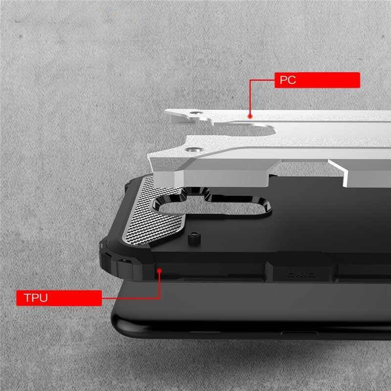 Galaxy J8 Kılıf Zore Crash Silikon Kapak - 16