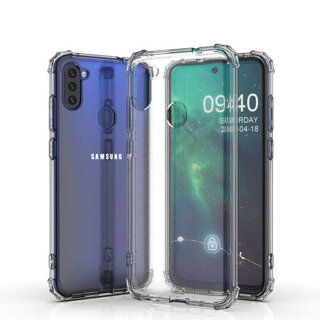 Galaxy M11 Kılıf Zore Nitro Anti Shock Silikon - 9