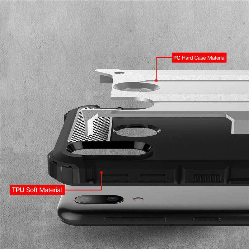 Galaxy M20 Kılıf Zore Crash Silikon Kapak - 4