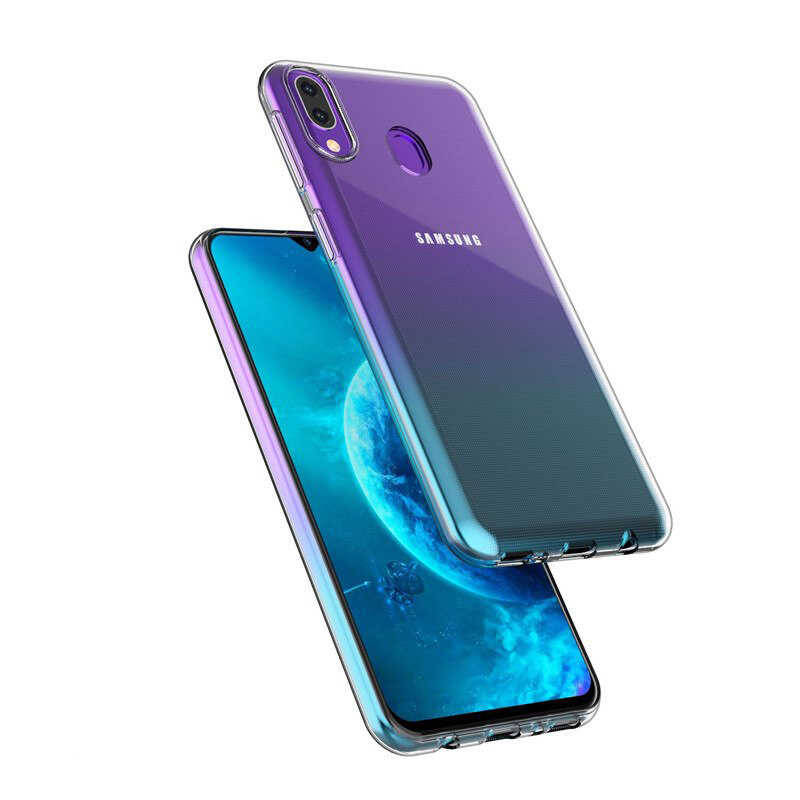 Galaxy M20 Kılıf Zore Ultra İnce Silikon Kapak 0.2 mm - 2