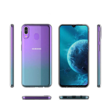 Galaxy M20 Kılıf Zore Ultra İnce Silikon Kapak 0.2 mm - 4