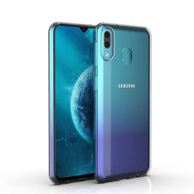 Galaxy M20 Kılıf Zore Ultra İnce Silikon Kapak 0.2 mm - 5