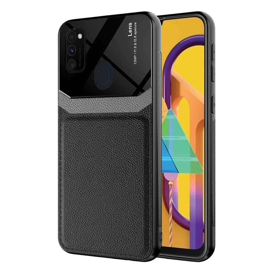 Galaxy M21 Kılıf ​Zore Emiks Kapak - 1