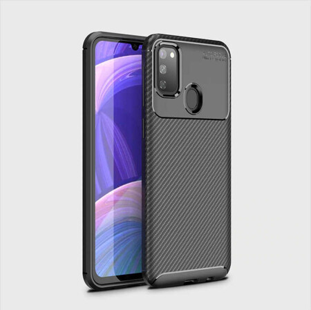 Galaxy M21 Kılıf Zore Negro Silikon Kapak - 5