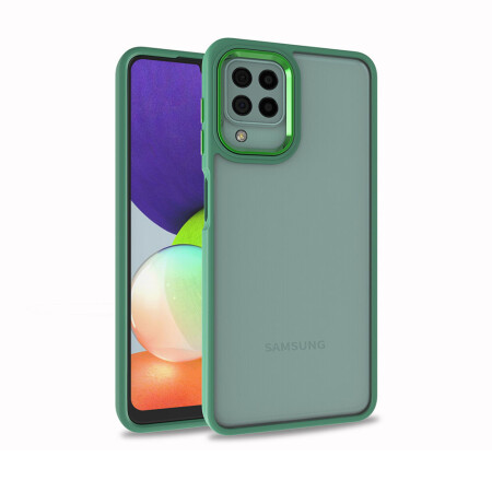 Galaxy M22 Kılıf Zore Flora Kapak - 7