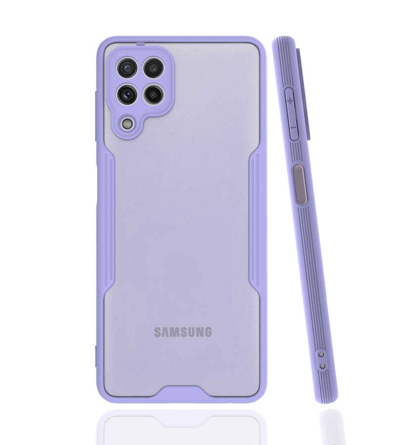 Galaxy M22 Kılıf Zore Parfe Kapak - 1