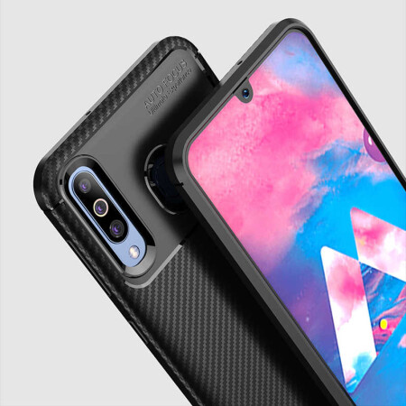 Galaxy M30 Kılıf Zore Negro Silikon Kapak - 10