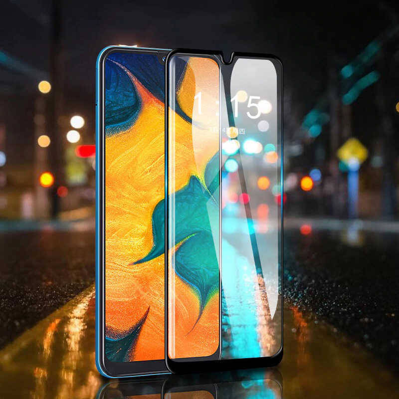 Galaxy M30S Zore Kenarları Kırılmaya Dayanıklı Cam Ekran Koruyucu - 2