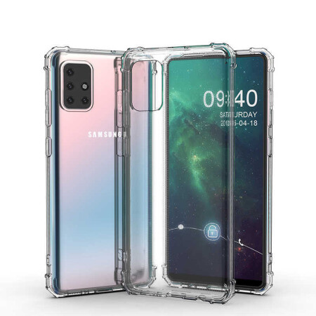 Galaxy M31S Kılıf Zore Nitro Anti Shock Silikon - 1