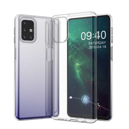 Galaxy M31S Kılıf Zore Süper Silikon Kapak - 1